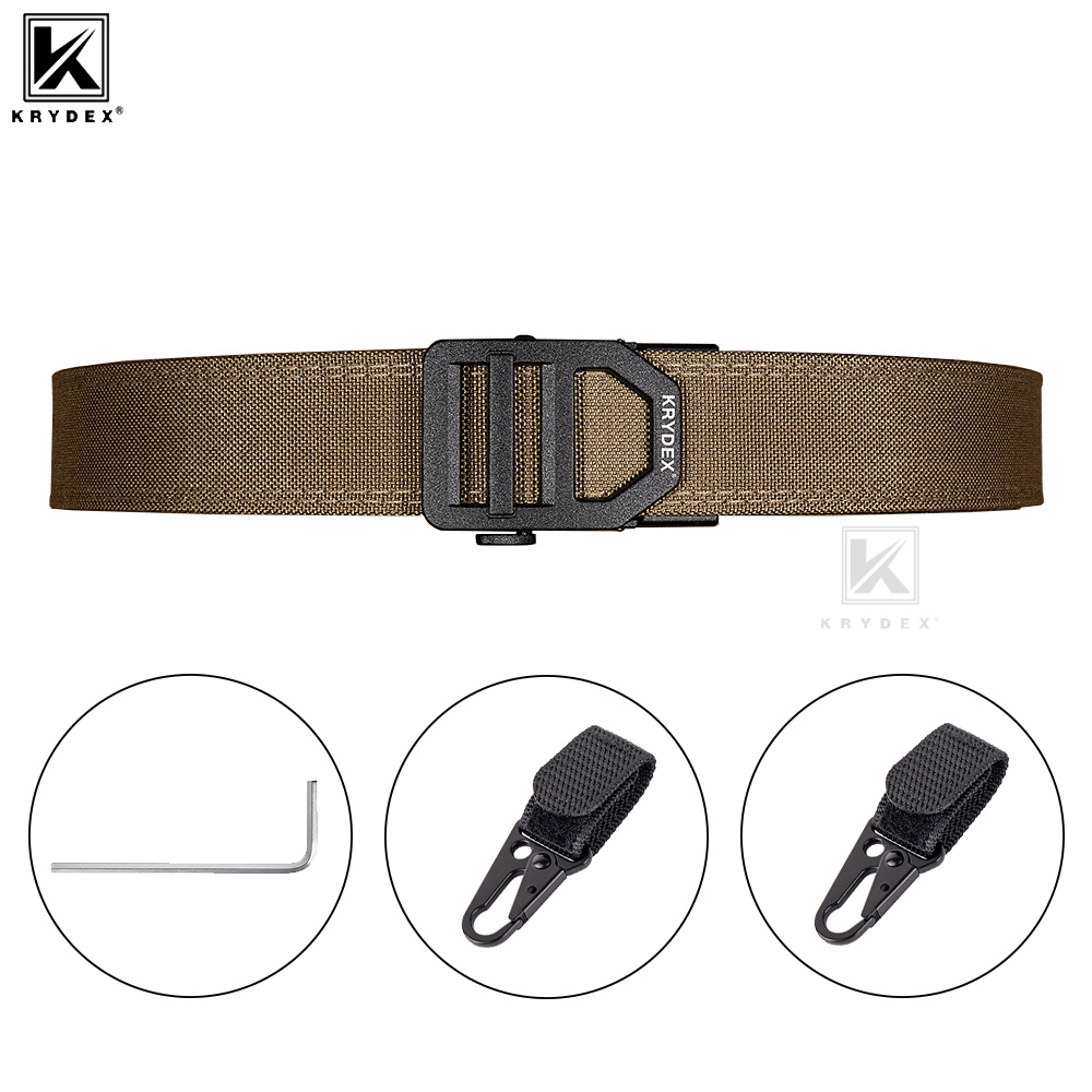 Edc Carry Belt - KRYDEX 1.5-calowy Taktyczny Pas Wytrzymały EDC