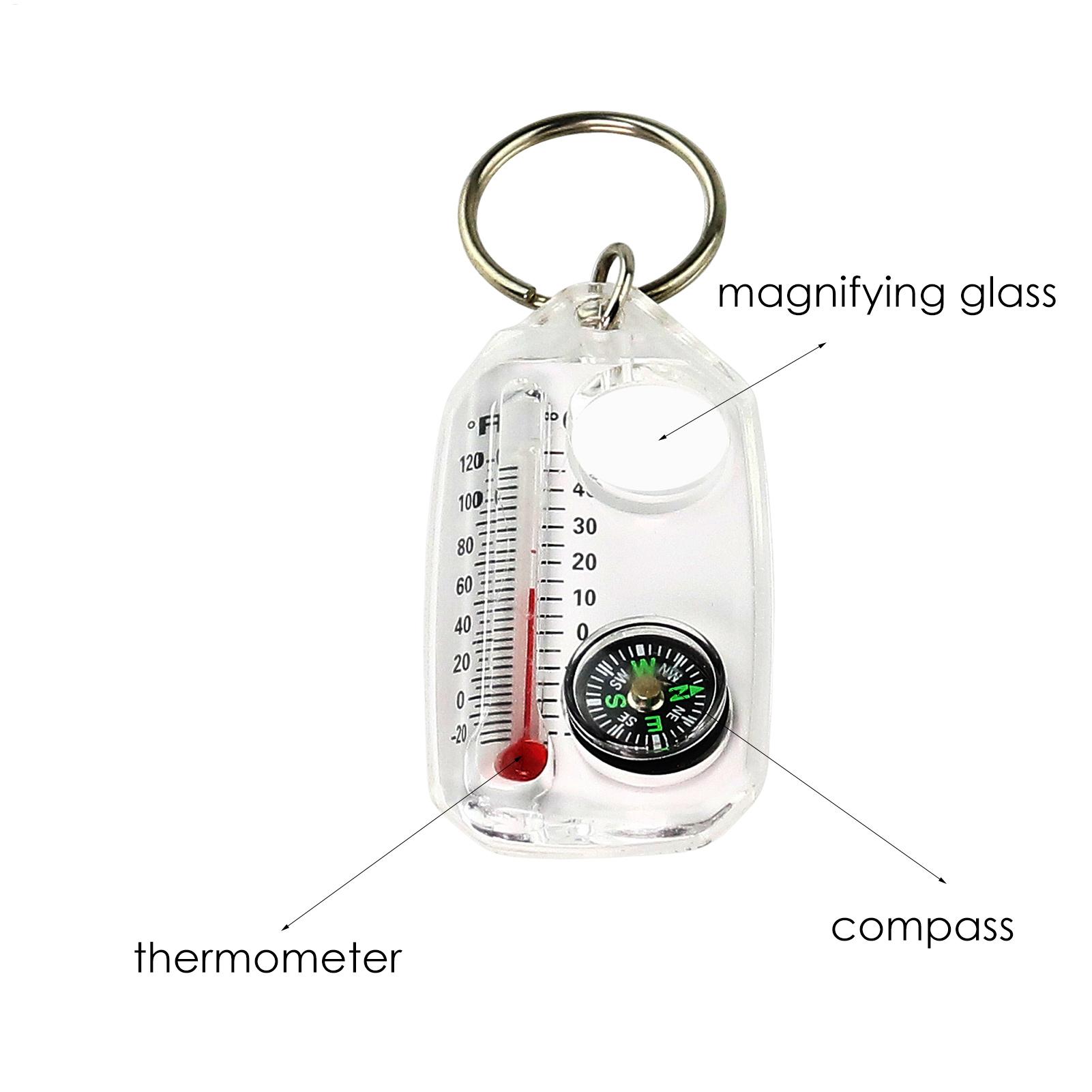Wielofunkcyjny Mini Kompas Bre – Compass Keychain Mini recenzja i cena