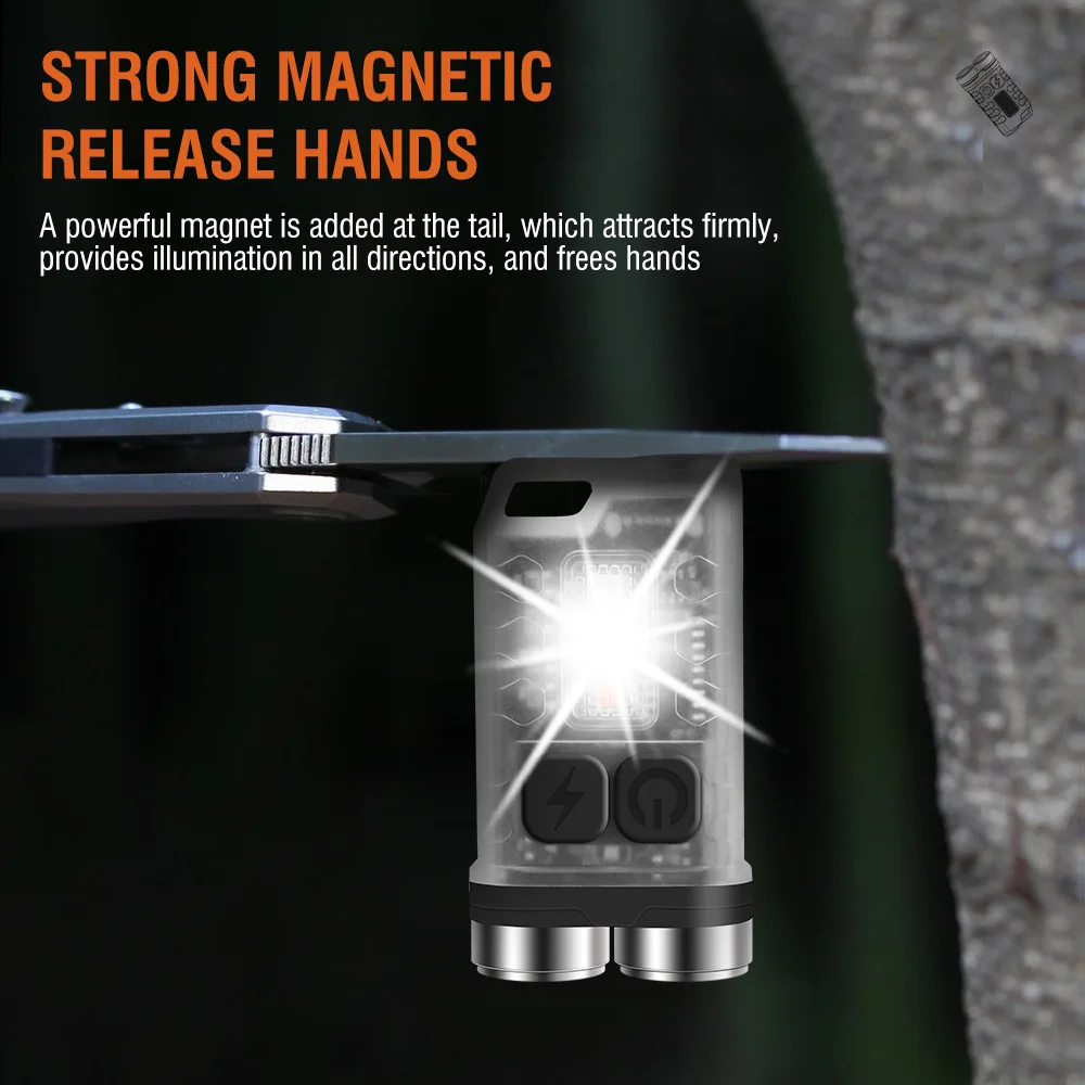 BORUiT V3 LED Latarka Brelok P – Keychain Flashlight recenzja i cena