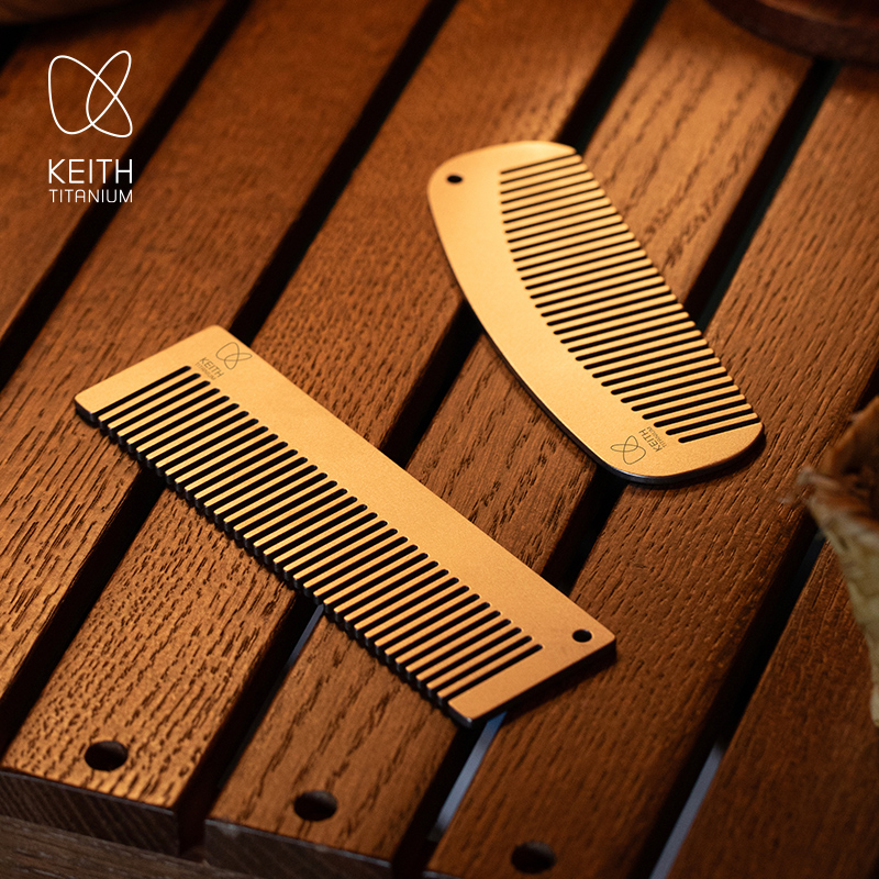 KEITH Tytanowy grzebień do tor – Comb Pocket Titanium recenzja i cena