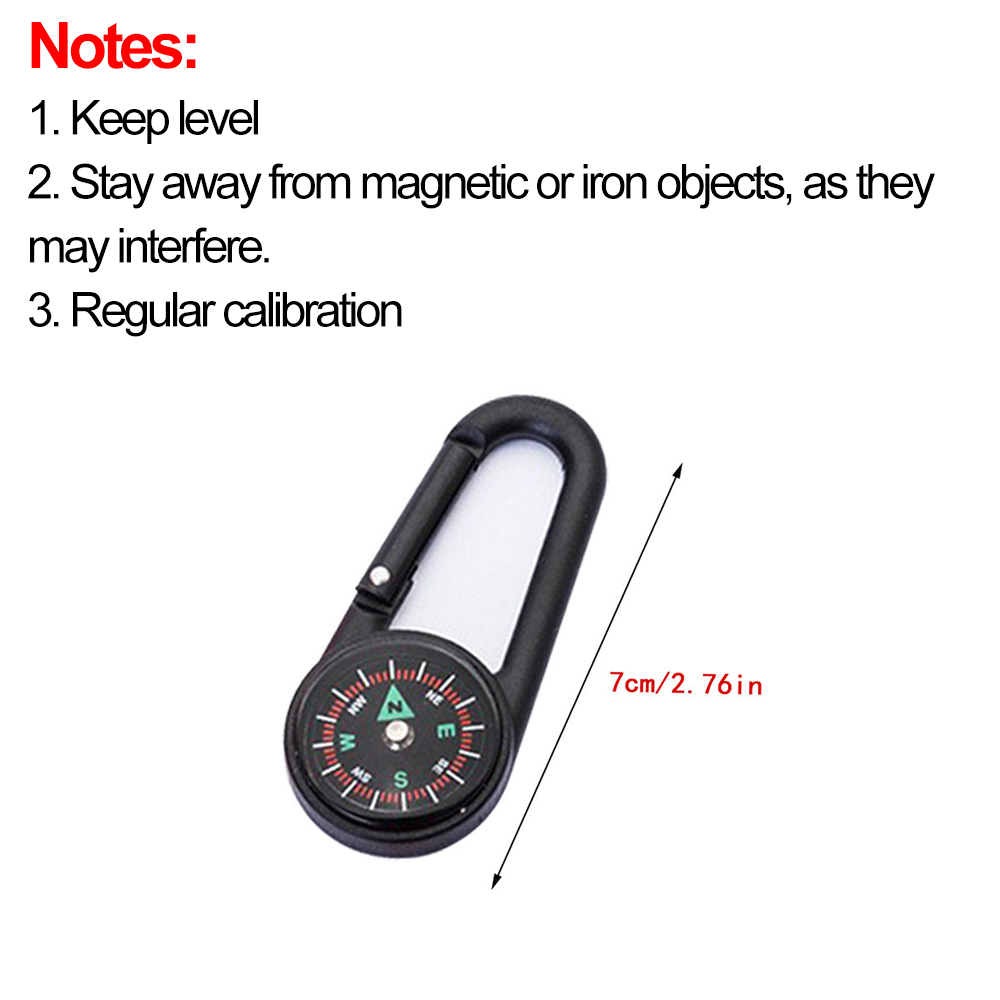 Kompas Outdoorowy Karabińczyk  – Compass Keychain Mini recenzja i cena