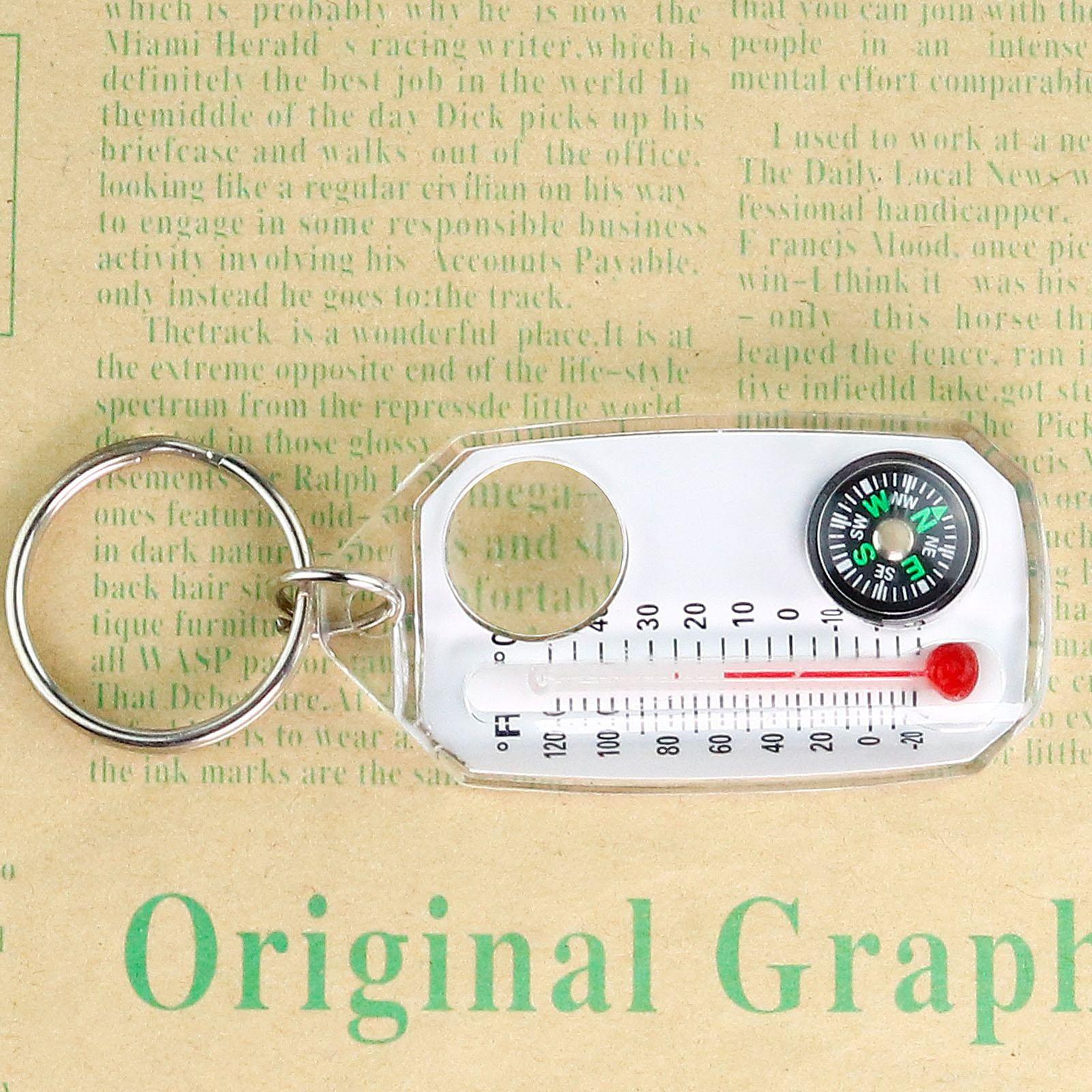 Kompas survivalowy 3w1, mini k – Compass Keychain Mini recenzja i cena