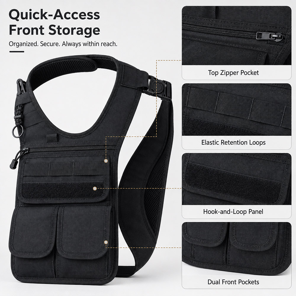 Taktyczna ukryta torba na narz – Edc Carry Pocket Pouch recenzja i cena