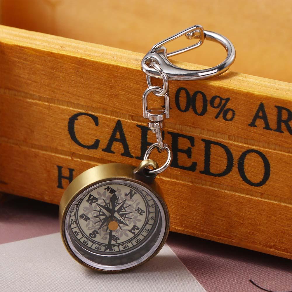 Brelok ze stopu cynku do sprzę – Compass Keychain Mini recenzja i cena