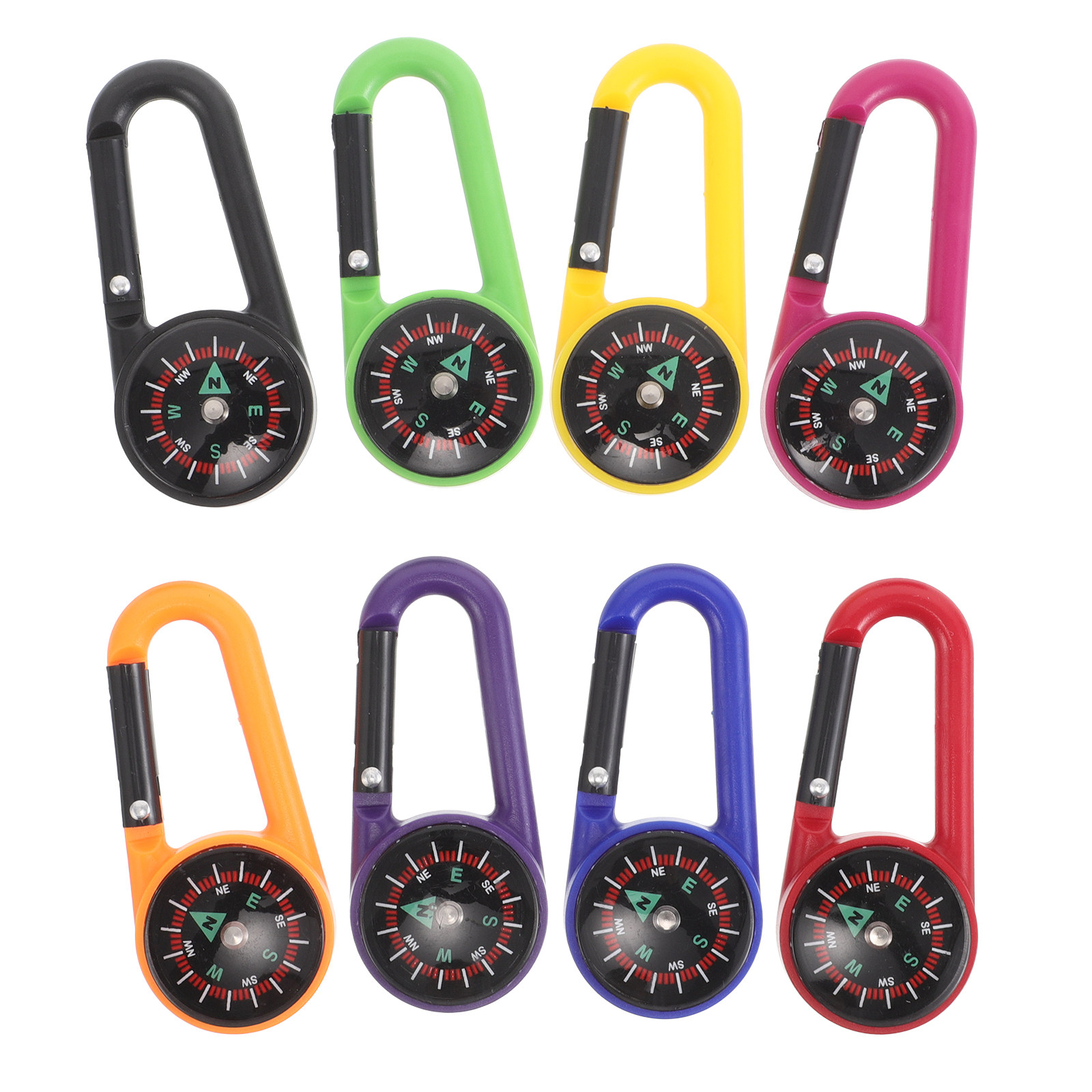 8 szt. Mini kompasów z karabiń – Compass Keychain Mini recenzja i cena