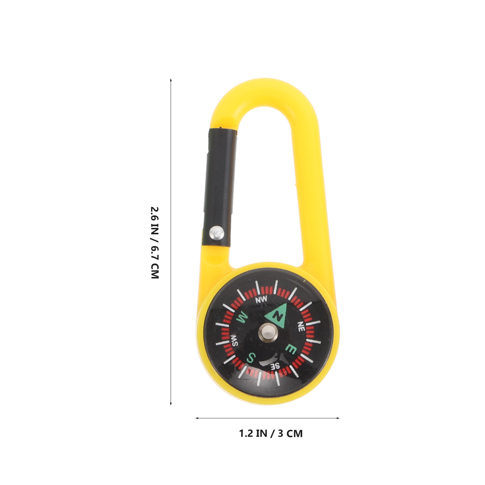 8 szt. Mini kompasów z karabiń – Compass Keychain Mini recenzja i cena