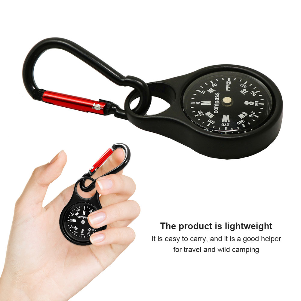 Mini kompas survivalowy z kara – Compass Keychain Mini recenzja i cena