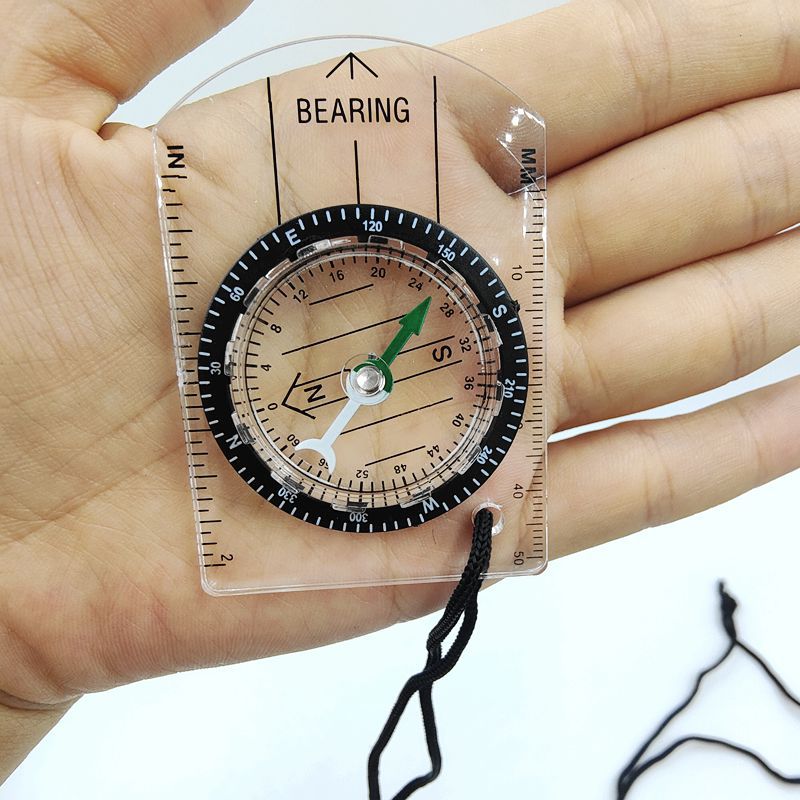 1 szt. nowy mini kompas akrylo – Compass Keychain Mini recenzja i cena