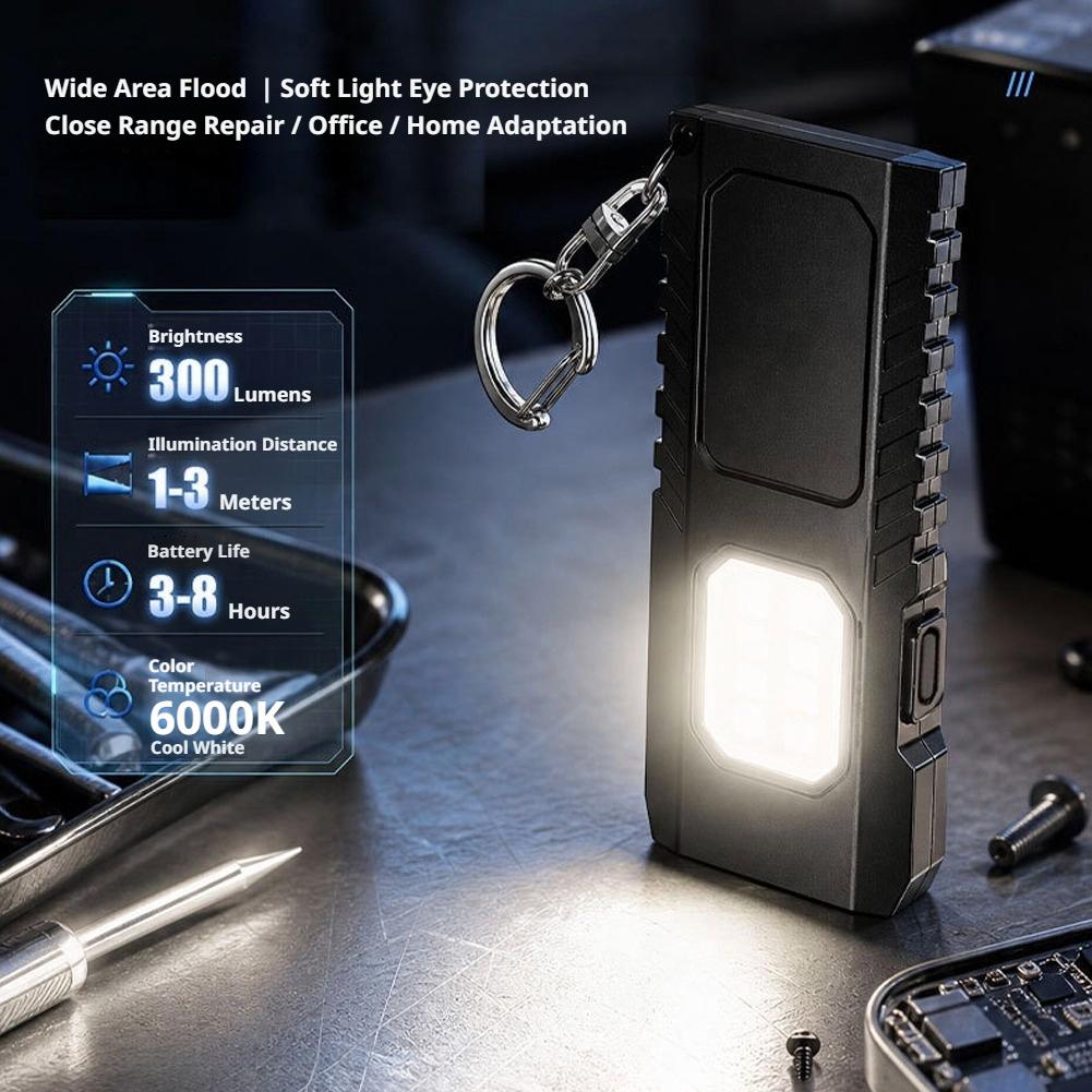 Mini latarka EDC na breloczku, – Keychain Flashlight recenzja i cena